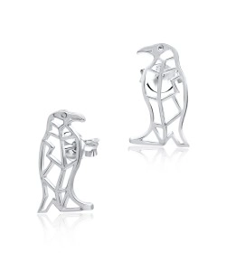 Penguin Art Design 925 Ear Stud STS-3729